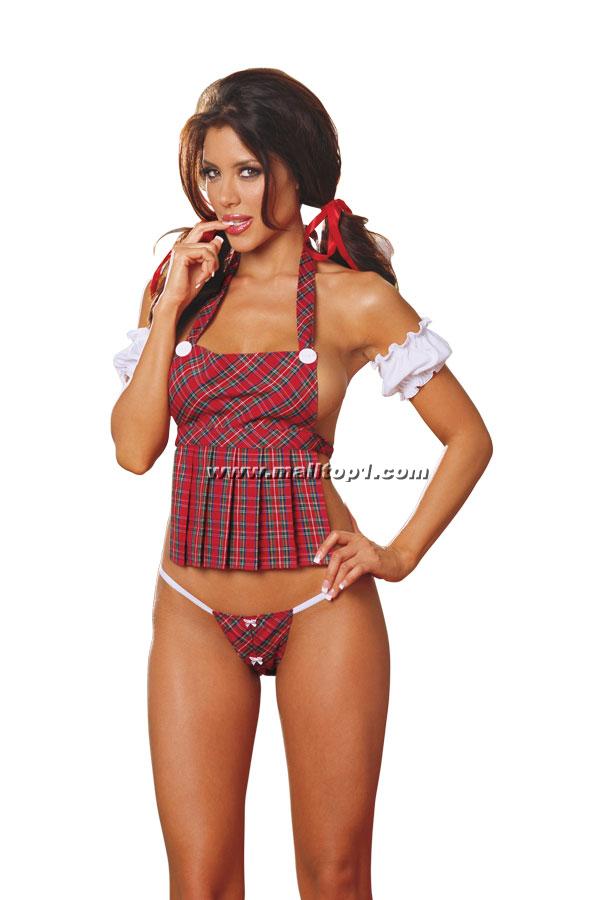 NaughtyLittleGirlM1211 Schoolgirl Costume 