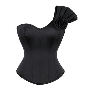 Gothic One-Shoulder Retro European And American Style Women