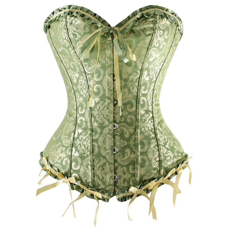 Floral Embroidered Corset N4398 1223