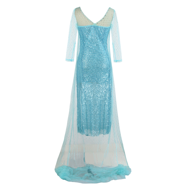 Frozen Sparkle Blue Princess Elsa Costume N9189 1558