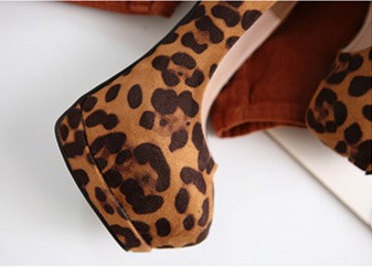 Leopard Sexy High Heels SWS12055