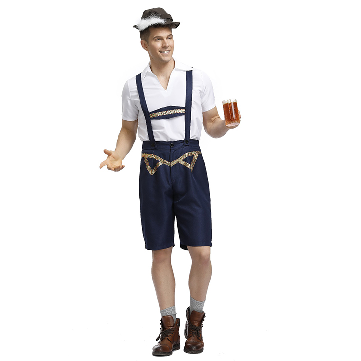 Men S Deluxe Suspenders Bavarian Oktoberfest Adult