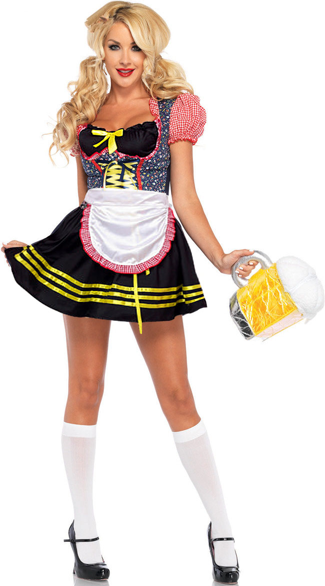 Oktoberfest Beer Stein Babe Costume N9934